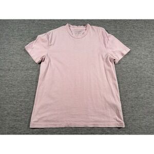 All Saints Musica Shirt Mens Extra Small Pink Short Sleeve Oversized Fit